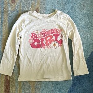 Birthday Girl Gerber Long Sleeve Tee